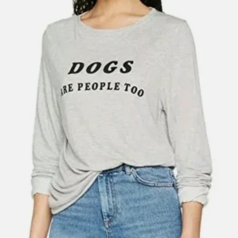 Wildfox Dogs are People Too Tee